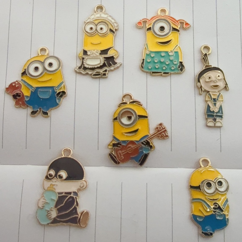 Jewelry Making Factory - 10 pendenti in lega con disegni