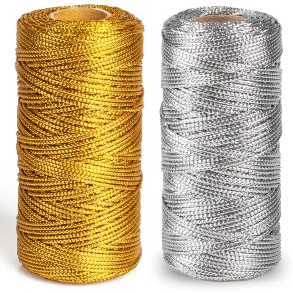 Jewelry Making Gold Wire - Corda per macramè da 100 m