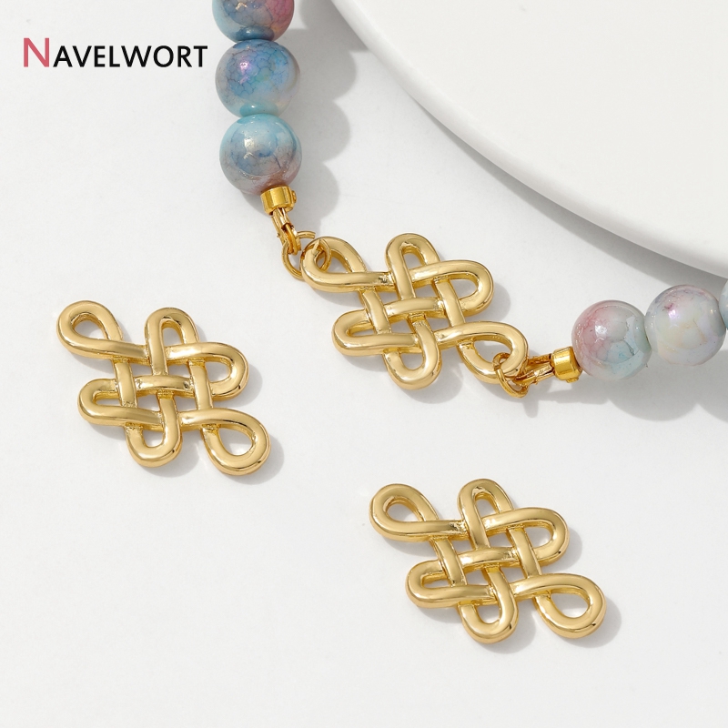 Jewelry Making Knots - Connettori a Nodo Cinese in Ottone