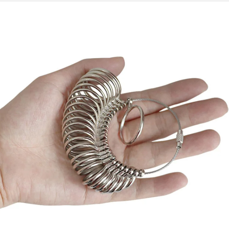 Jewelry Making Uk - Misuratore professionale per anelli in metallo