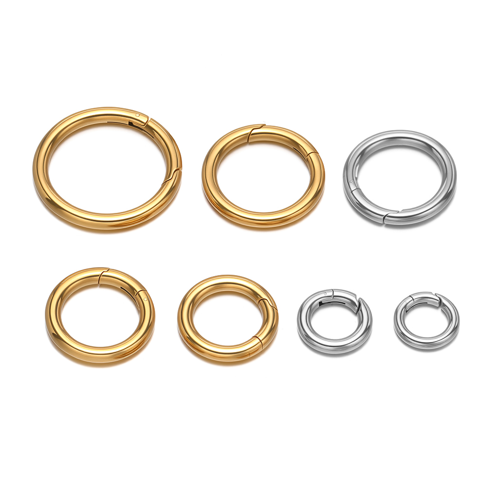 Jewelry Making Materials - 2 pz/lotto fermagli a molla rotondi