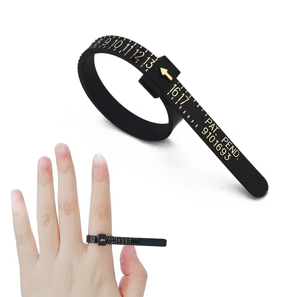 Jewelry Making Uk - Misuratore di Anelli Riutilizzabile UK/US/EU/HK/JP con