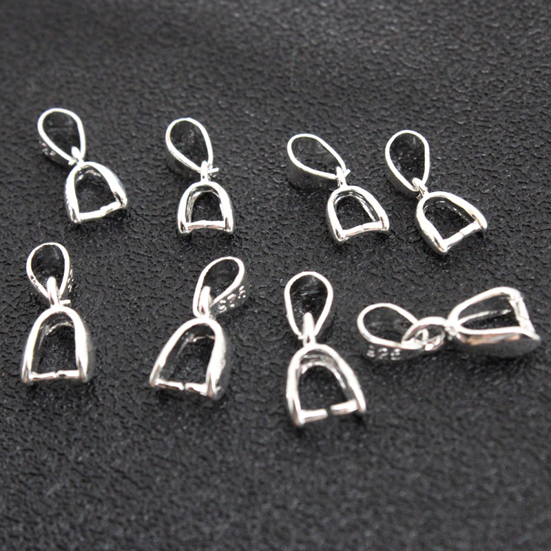 Jewelry Making Materials - 10 Pezzi Ganci a Pressione in