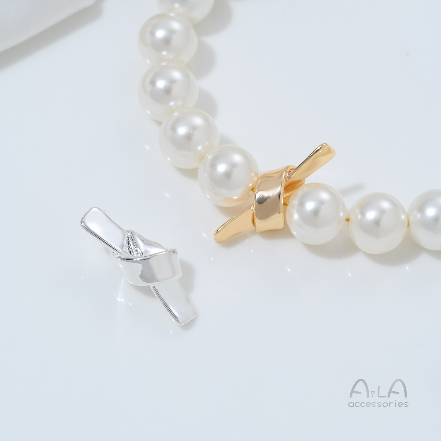 Jewelry Making Knots - Perline distanziatrici a forma di fiocco
