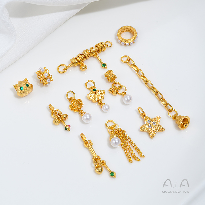 Anello con perle di oro sabbio - Jewelry Making Vietnam recensione e prezzo