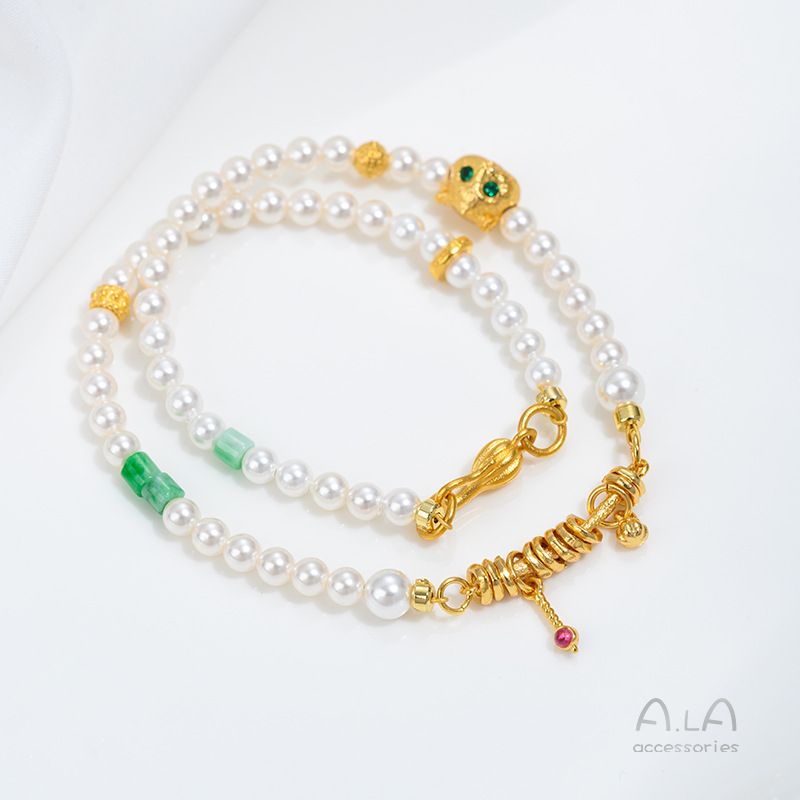 Anello con perle di oro sabbio - Jewelry Making Vietnam recensione e prezzo