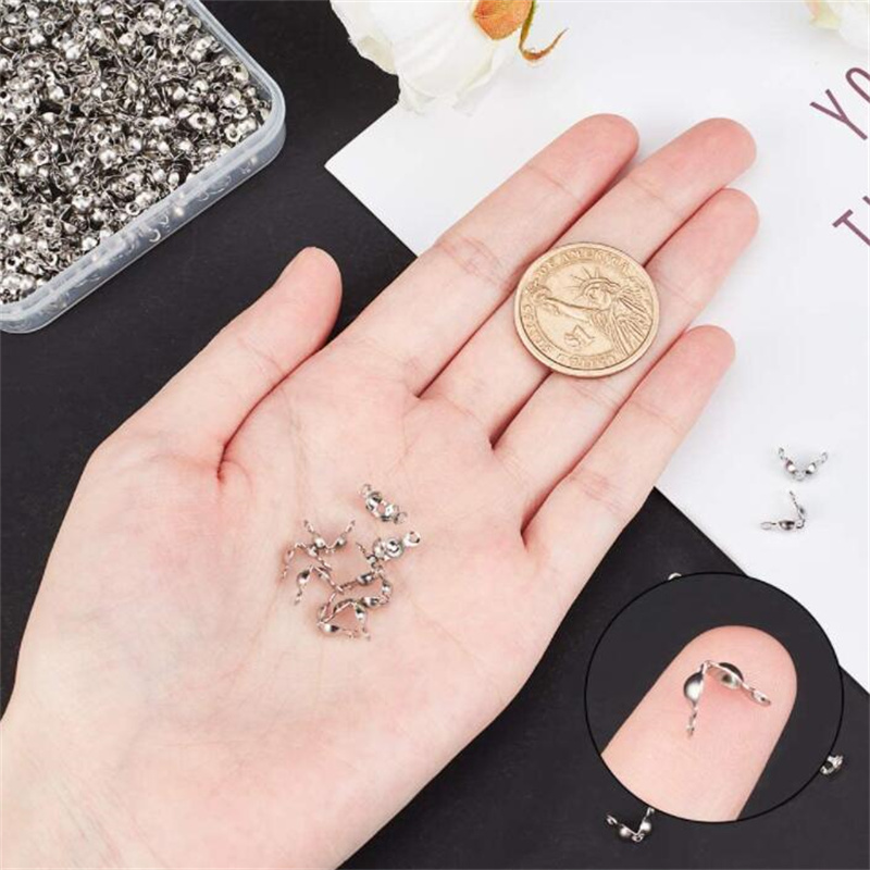 100 pezzi punte di perline in  - Jewelry Making Knots recensione e prezzo
