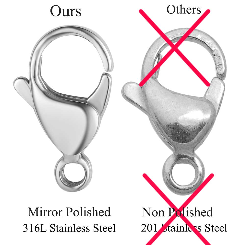 Chiusure a Moschettone in Acci - Jewelry Making Materials recensione e prezzo