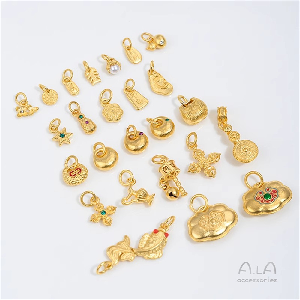 Ciondoli Vintage in Oro Sabbia - Jewelry Making Vietnam recensione e prezzo