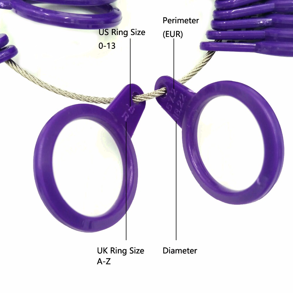 PHYHOO US/UK/EU Ring Sizer Set - Jewelry Making Uk recensione e prezzo