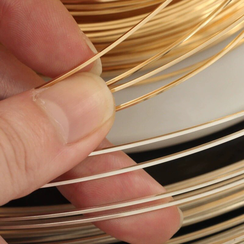 Filo quadrato riempito in oro  - Jewelry Making Gold Wire recensione e prezzo