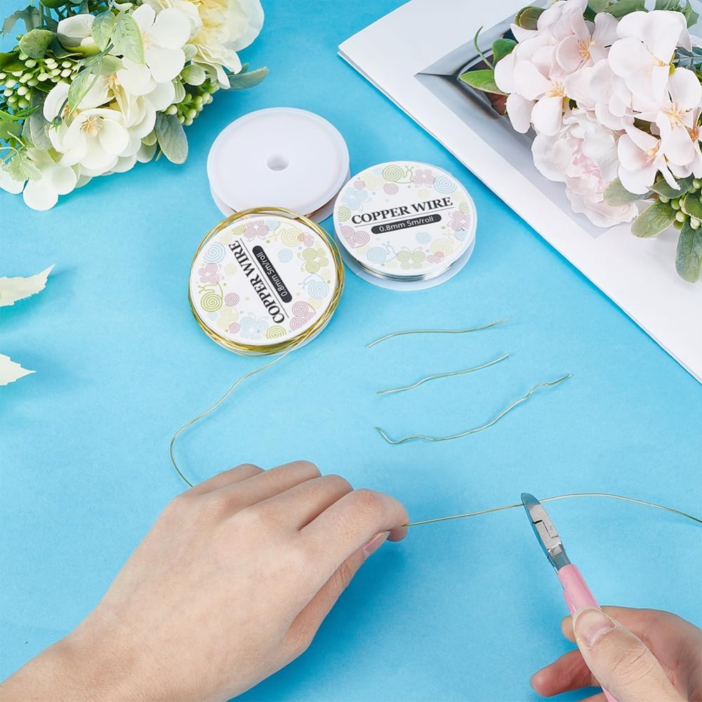 12.8M Filo di rame per gioiell - Jewelry Making Gold Wire recensione e prezzo