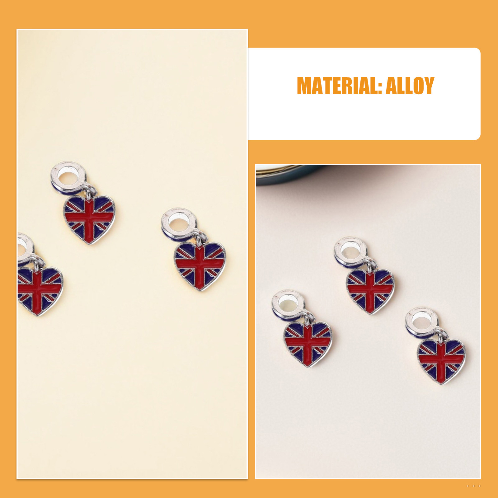 12 Pezzi di Ciondoli con Bandi - Jewelry Making Uk recensione e prezzo