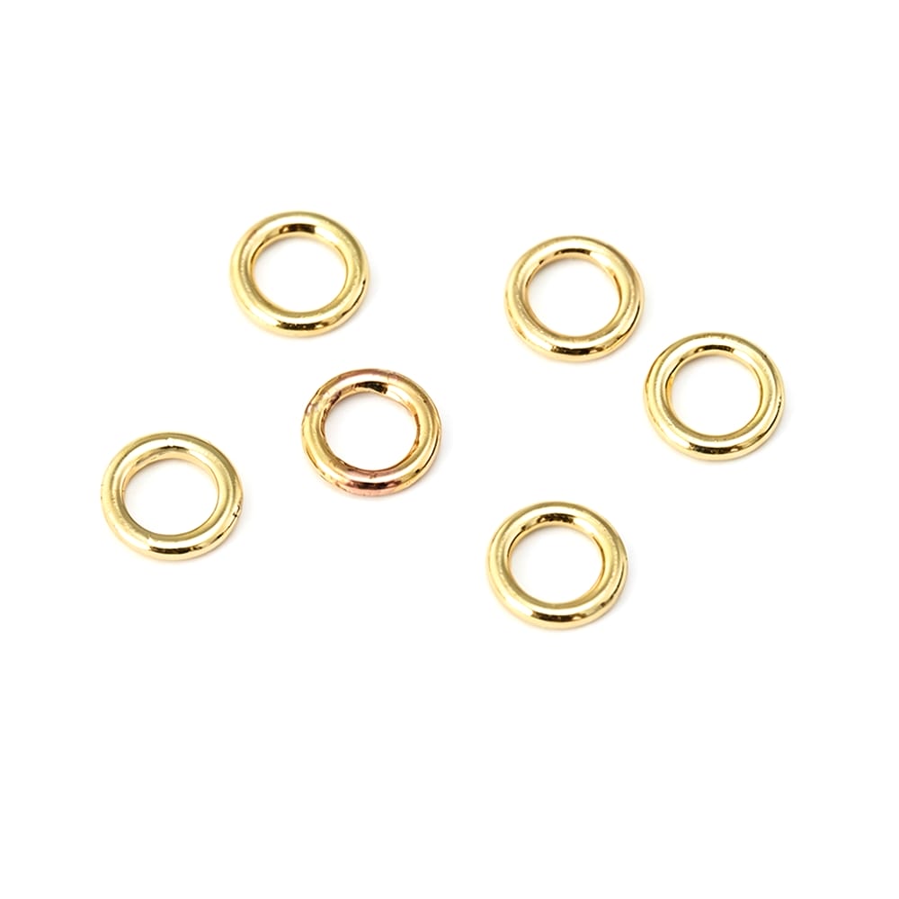 Anelli Chiusi Rotondi in Otton - Jewelry Making Gold Wire recensione e prezzo