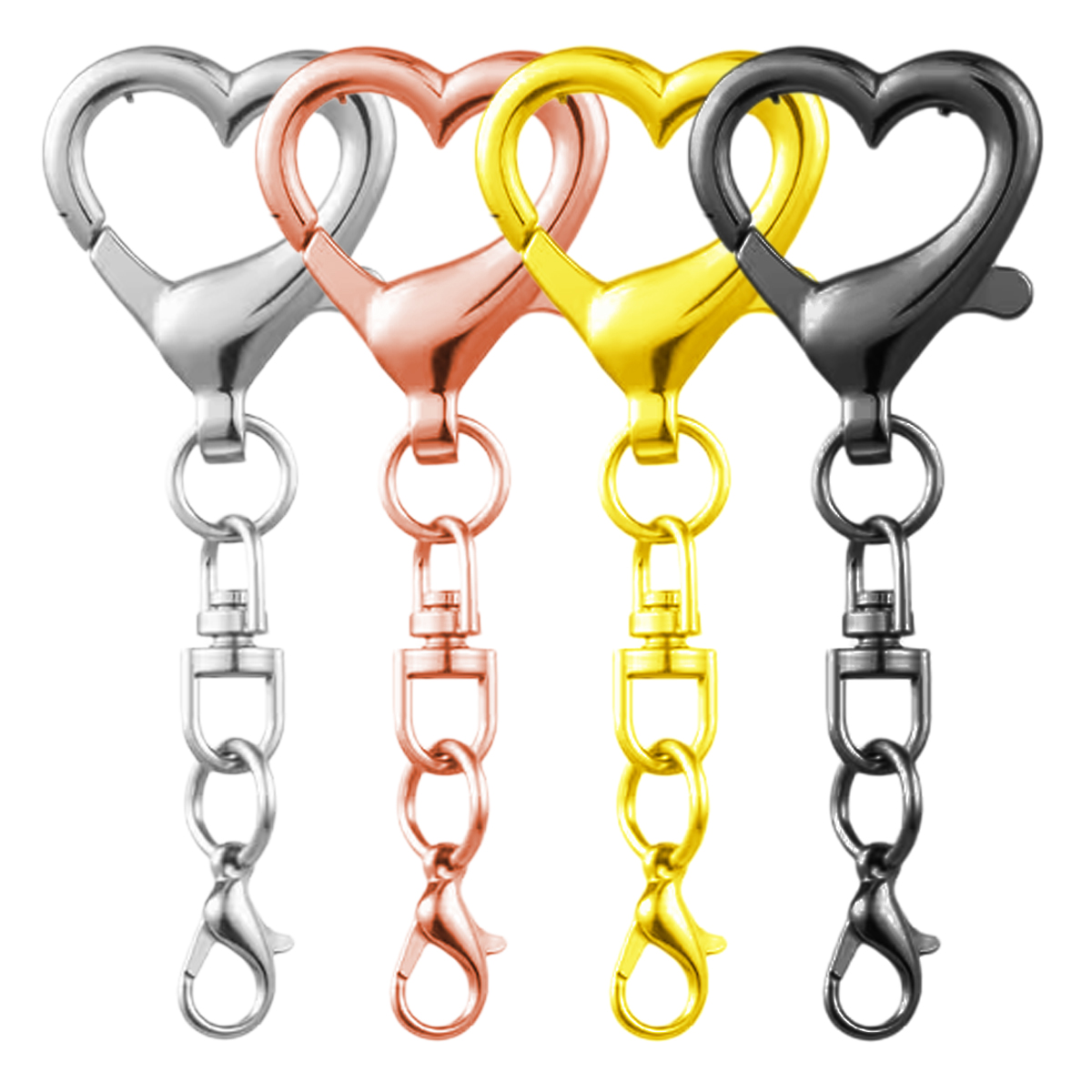 5/15/30 Pezzi Moschettone a Mo - Jewelry Making Materials recensione e prezzo