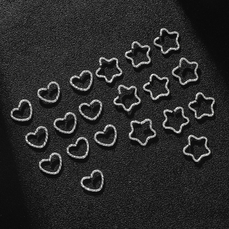 20-30 pezzi Star & Love cerchi - Jewelry Making Knots recensione e prezzo