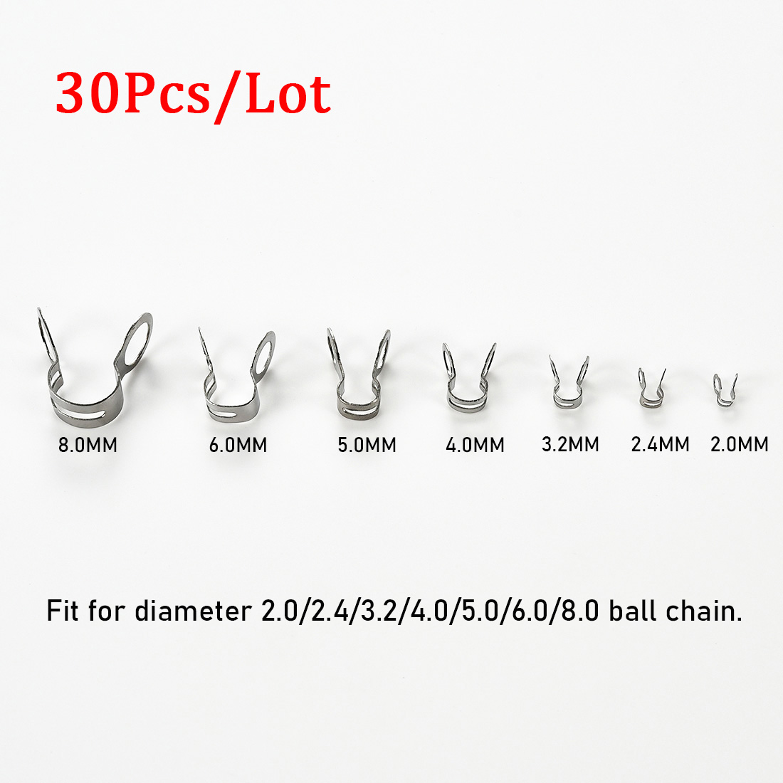 30 pezzi fermagli per connetto - Jewelry Making Materials recensione e prezzo