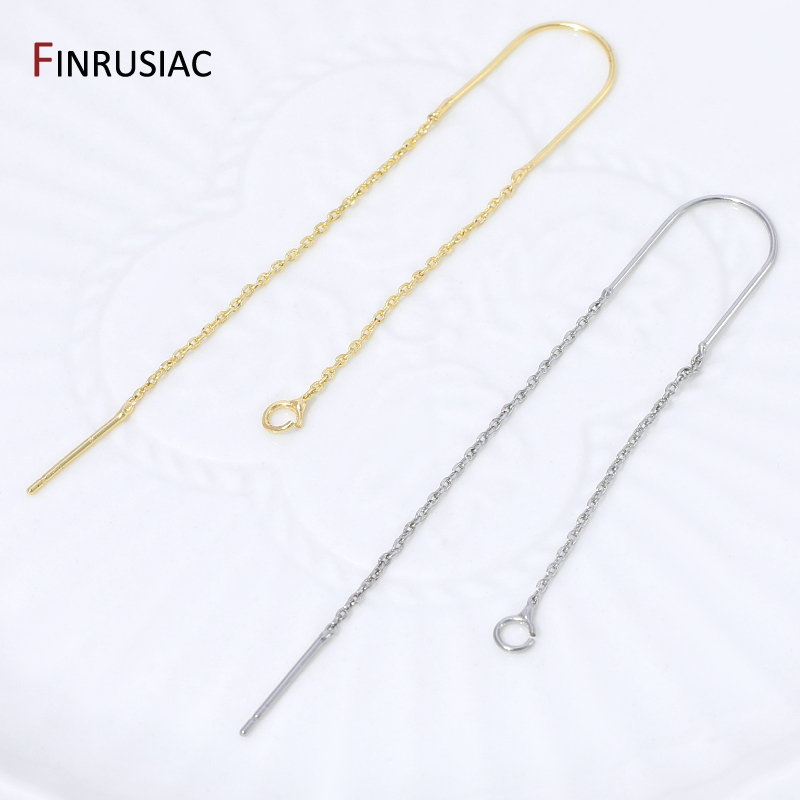 Orecchini pendenti a catena lu - Jewelry Making Gold Wire recensione e prezzo