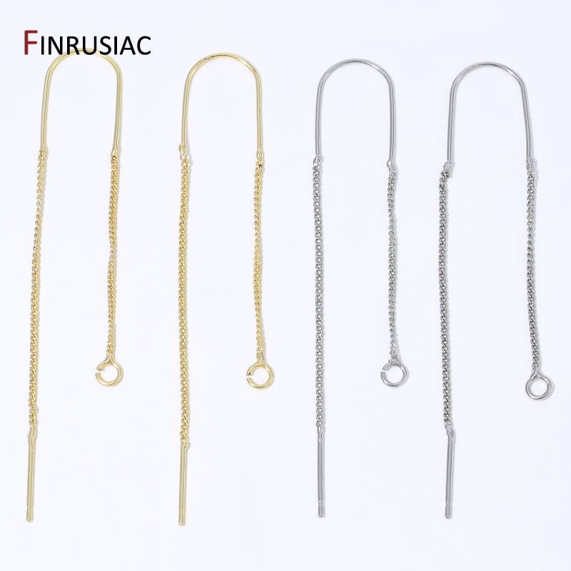 Orecchini pendenti a catena lu - Jewelry Making Gold Wire recensione e prezzo