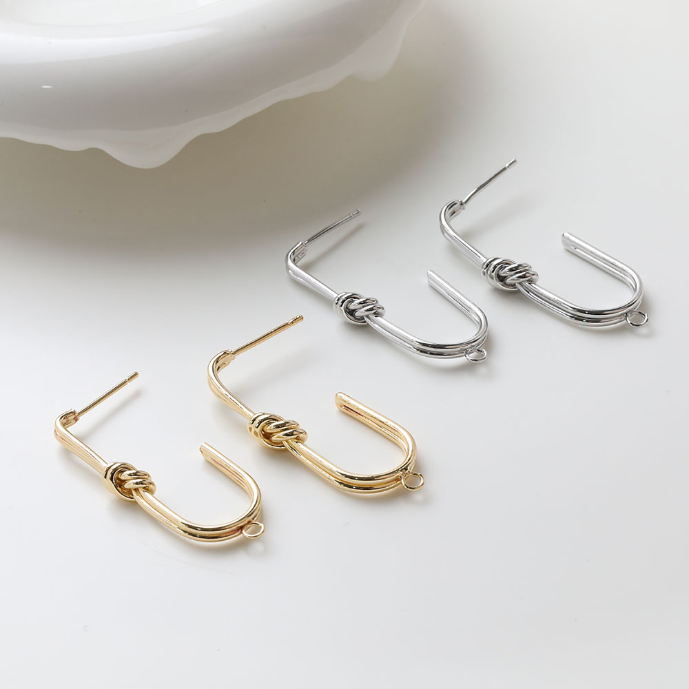 2 pezzi delicati orecchini a b - Jewelry Making Knots recensione e prezzo